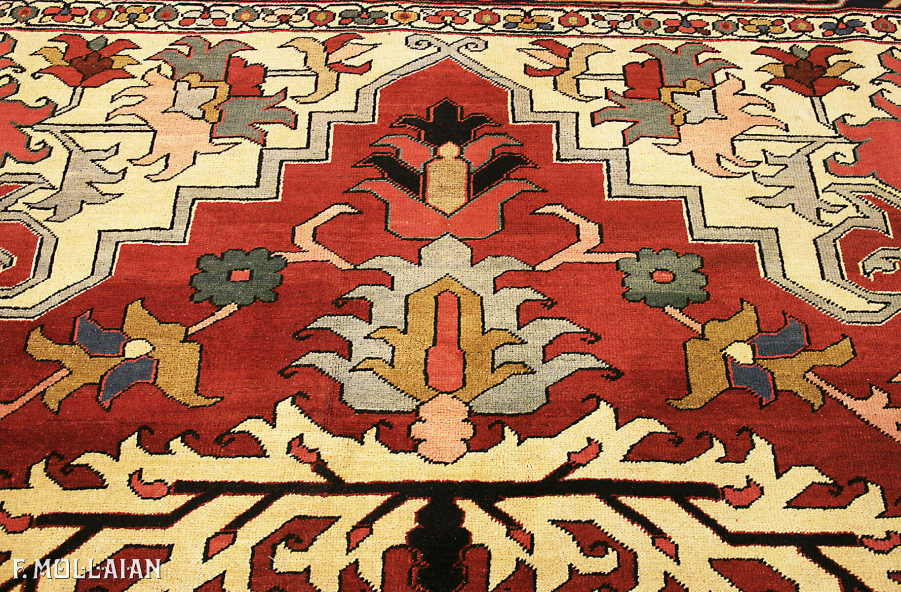 Teppich Persischer Antiker Heriz Serapi n°:25520200